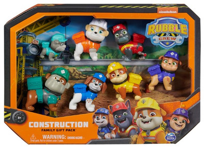 Rubble & Crew Toy Figures Gift Pack with 7 Collectible Action Figures Rubble & Crew Toy Figures Gift Pack with 7 Collectible Action Figures