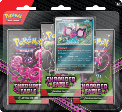 Pokemon TCG SV Shrouded Fable 3 pack Blister Pokemon TCG SV Shrouded Fable 3 pack Blister