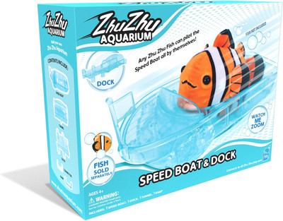 ZhuZhu Aquarium Boat & Dock Set ZhuZhu Aquarium Boat & Dock Set