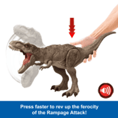 Jurassic World All-Out Attack Tyrannosaurus Rex Dinosaur Jurassic World All-Out Attack Tyrannosaurus Rex Dinosaur