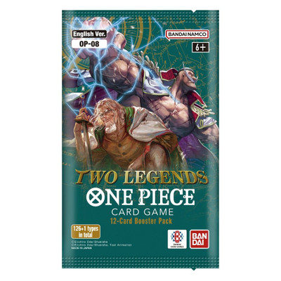 One Piece TCG Booster Two Legends OP-08 Booster Pack One Piece TCG Booster Two Legends OP-08 Booster Pack