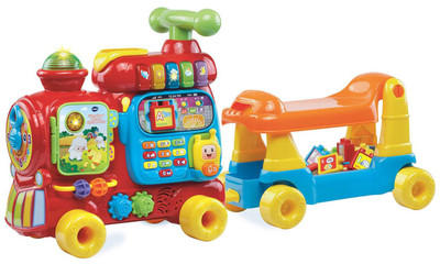 Vtech Push & Ride Alphabet Train - Blue