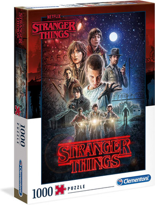 Clementoni Stranger Things Season 1 Puzzle 1000pcs Clementoni Stranger Things Season 1 Puzzle 1000pcs