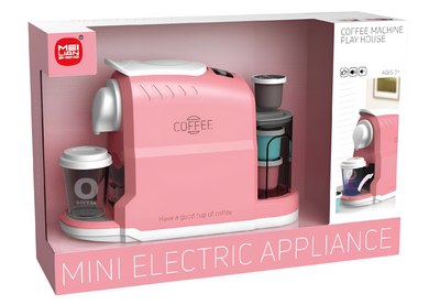 Home Appliance Coffee Machine with Lights & Sound - Pink