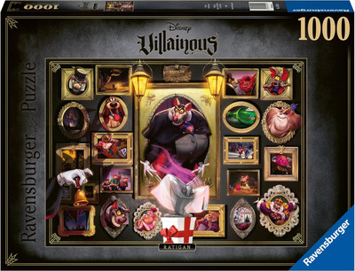 Ravensburger Villainous Ratigan Jigsaw Puzzle 1000pcs Ravensburger Villainous Ratigan Jigsaw Puzzle 1000pcs