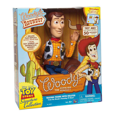 Disney Pixar Toy Story Signature Collection Talking Woody Action Figure Disney Pixar Toy Story Signature Collection Talking Woody Action Figure