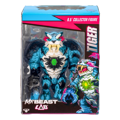 Mr Beast Lab Collector Figure Pack - Tiger Mr Beast Lab Collector Figure Pack - Tiger