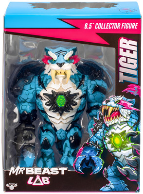 Mr Beast Lab Collector Figure Pack - Tiger