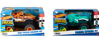 Hot Wheels Monster Trucks Radio Control 1:24 Scale Hot Wheels Monster Trucks Radio Control 1:24 Scale