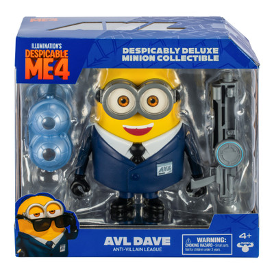 Despicable Me 4 - AVL Minions Deluxe Figure Despicable Me 4 - AVL Minions Deluxe Figure