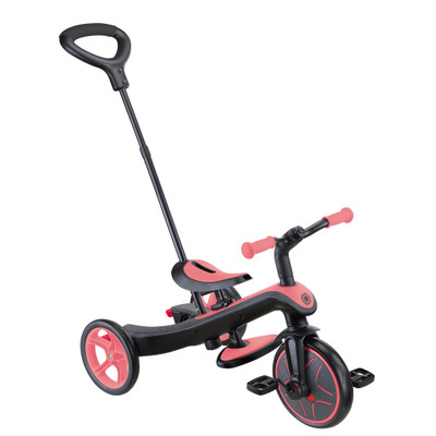 Globber Explorer Balance Bike Trike 4-in-1: Pink 10m to 5yrs Globber Explorer Balance Bike Trike 4-in-1: Pink 10m to 5yrs