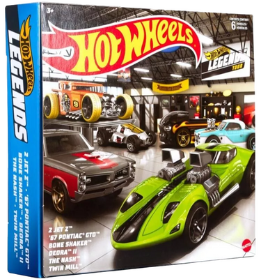 Hot Wheels Die-Cast Cars European Themed 6-Pack 1:64 Hot Wheels Die-Cast Cars European Themed 6-Pack 1:64