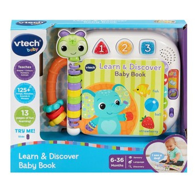 Vtech Learn & Discover Baby Book Vtech Learn & Discover Baby Book