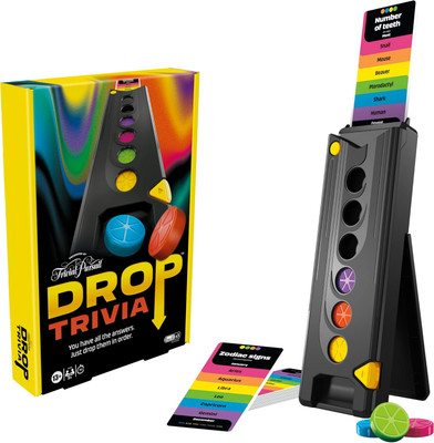 Drop Trivia Game, Electronic Party Game with Voice and Sounds Drop Trivia Game, Electronic Party Game with Voice and Sounds