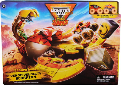 Monster Jam El Toro Loco Venom Velocity Scorpion Playset Monster Jam El Toro Loco Venom Velocity Scorpion Playset