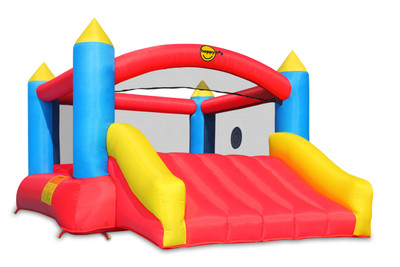 Happy Hop Castle Bouncer with Slide Happy Hop Castle Bouncer with Slide