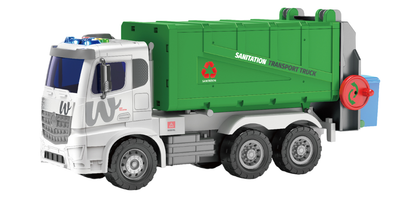 Hero Rides Small Garbage Truck 1:16 Scale