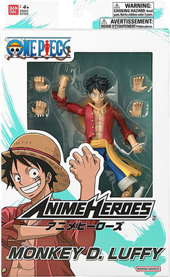 Bandai One Piece Anime Heroes Figures 6.5" Bandai One Piece Anime Heroes Figures 6.5"