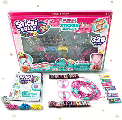 Sticki Rolls Sticki Station - Ultimate DIY Sticker Jewelry Kit Sticki Rolls Sticki Station - Ultimate DIY Sticker Jewelry Kit