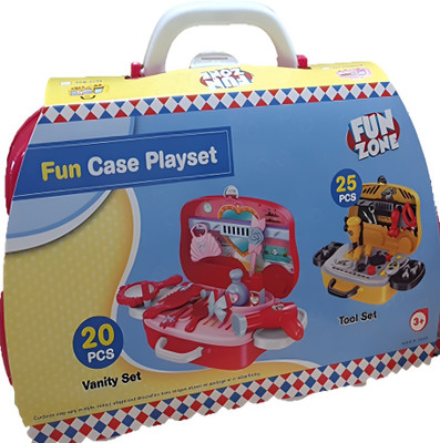 Fun Zone Fun Case Playset Vanity Fun Zone Fun Case Playset Vanity