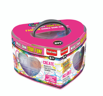 Cool Loom Heart Carry Case 4500pc Cool Loom Heart Carry Case 4500pc