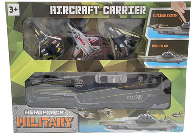 Heroforce Aircraft Carrier Jet Launcher Playset Heroforce Aircraft Carrier Jet Launcher Playset