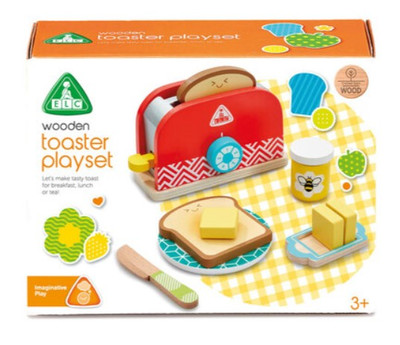 Early Learning Centre - Wooden Toaster Set Early Learning Centre - Wooden Toaster Set