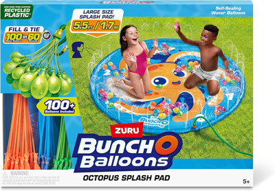 Zuru Bunch O Balloons Octopus Splash Pad with 100 Water Balloons Zuru Bunch O Balloons Octopus Splash Pad with 100 Water Balloons