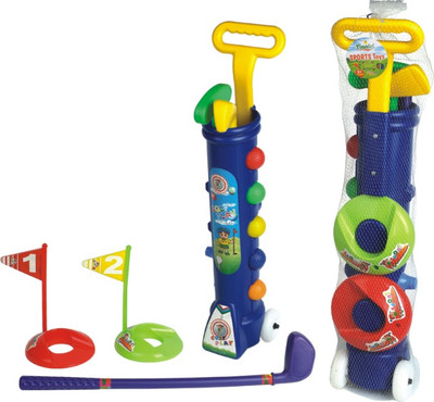 Blue Golf Set with Golf Holes Blue Golf Set with Golf Holes