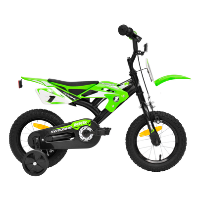 Avoca 30cm Moto X Bike Normal Decal - Green Avoca 30cm Moto X Bike Normal Decal - Green