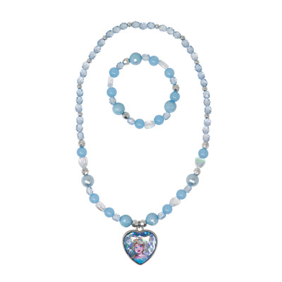 Disney Frozen Elsa Necklace & Bracelet Set Disney Frozen Elsa Necklace & Bracelet Set