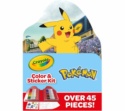 Pokemon Colour & Sticker Kit