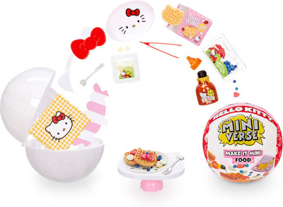 Miniverse Make It Mini Food Hello Kitty Mini Collectibles - Sanrio Miniverse Make It Mini Food Hello Kitty Mini Collectibles - Sanrio