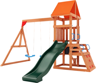 Backyard Blitz Delux Wooden Playcentre