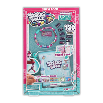 Sticki Rolls - Wearable Shareable Sticker Jewelry - Sticki Book Kit Sticki Rolls - Wearable Shareable Sticker Jewelry - Sticki Book Kit