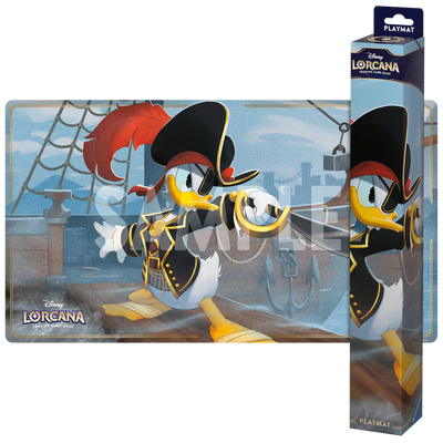 Disney Lorcana S6 Azurite Sea Playmat - Donald Duck Buccaneer