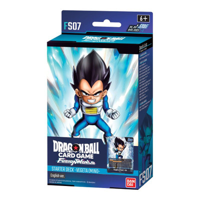 Dragon Ball Super Card Game: Fusion World – Starter Deck Display: Vegeta Mini (FS07)