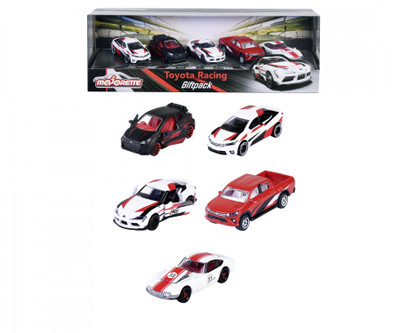 Majorette Toyota Racing 5pcs Giftpack Majorette Toyota Racing 5pcs Giftpack