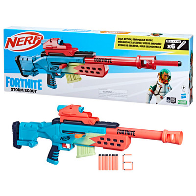 Nerf Fortnite Storm Scout Blaster Scope 6-Dart Clip