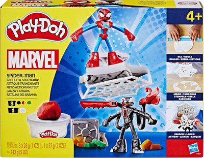 Play-Doh Marvel Spider-Man Launch & Slice Battle Playset