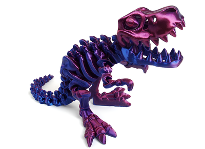 3D Printed Fidget Red/Blue Dragon 3D Printed Fidget Red/Blue Dragon