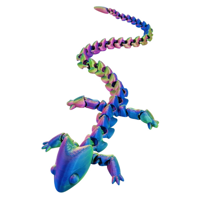 3D Printed Fidget Multicoloured Lizard 3D Printed Fidget Multicoloured Lizard