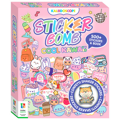 Kaleidoscope Sticker Bomb Cool Kawaii Kaleidoscope Sticker Bomb Cool Kawaii