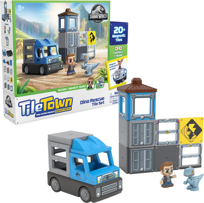 Tile Town Jurassic World Gate Escape Tile Set Tile Town Jurassic World Gate Escape Tile Set