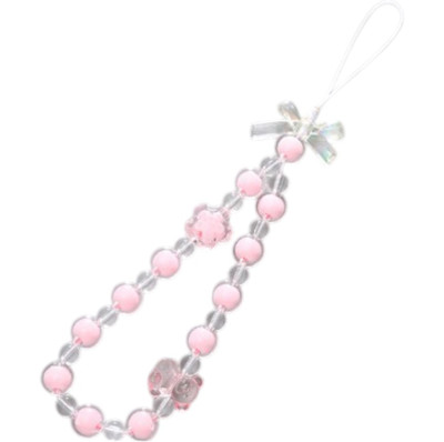 Beaded Bow Phone Charm