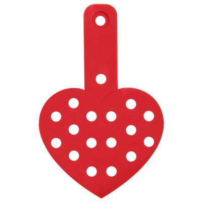 Red Heart Keychain For Pop-In Charms