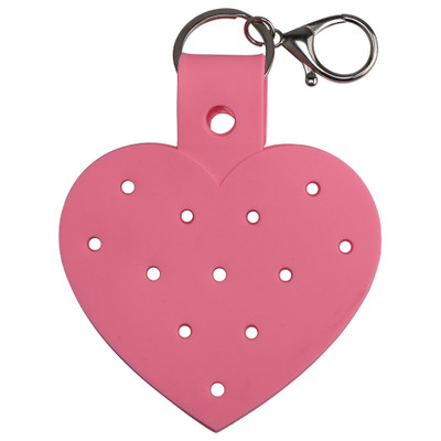 Pink Heart Keychain For Pop-In Charms Pink Heart Keychain For Pop-In Charms
