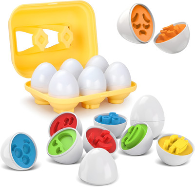 Wonder Co Grow 6 Colour Matching Eggs Wonder Co Grow 6 Colour Matching Eggs