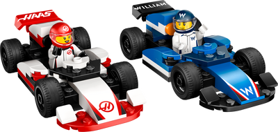LEGO City F1 Williams Racing & Haas F1 Race Cars 60464 LEGO City F1 Williams Racing & Haas F1 Race Cars 60464