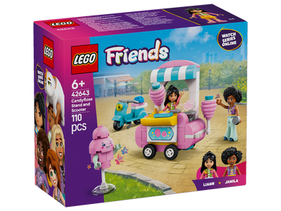 LEGO Friends Cotton Candy Stand and Scooter 42643